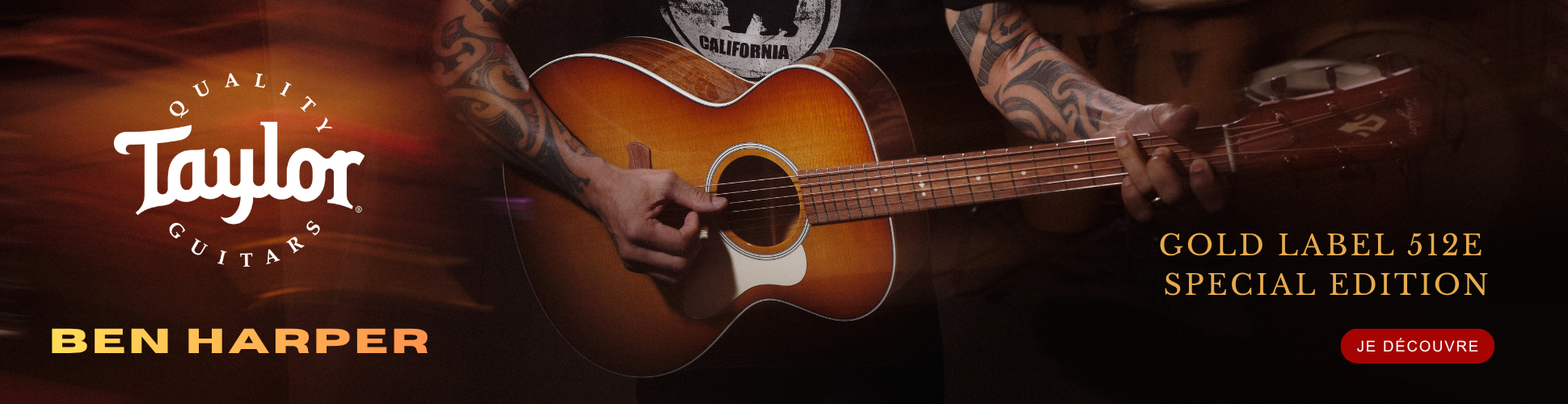 Découvrez la Ben Harper 512E !